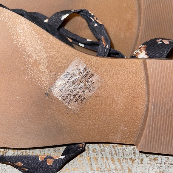 Nine West Wrap Around Sandals - Picture 6 of 6